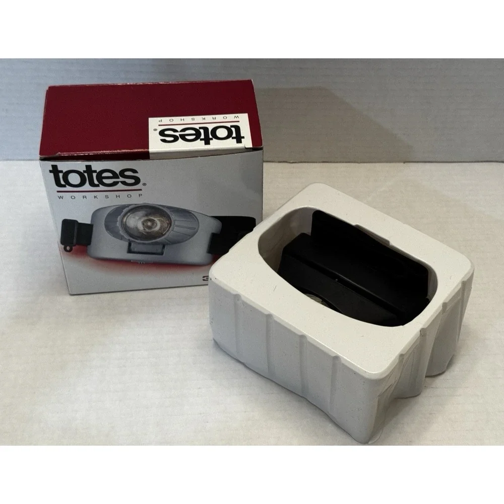 Totes 3rd Eye Headlamp #71354 with Elastic Head Band Batteries Needed NOS in Box